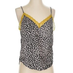 Victorias Secret VS Y2K Coquette Lace Leopard Animal Print Sleep Cami Top XS